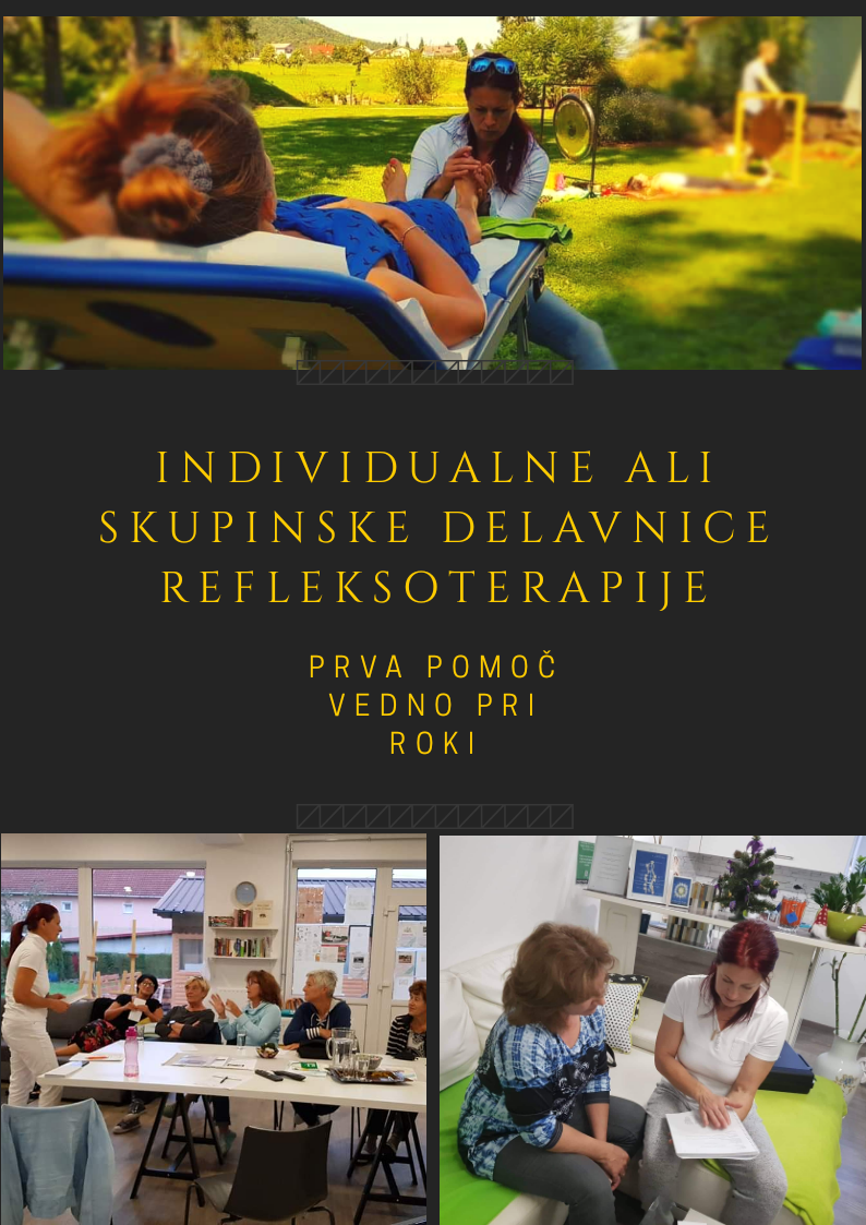 DELAVNICE REFLEKSOTERAPIJE